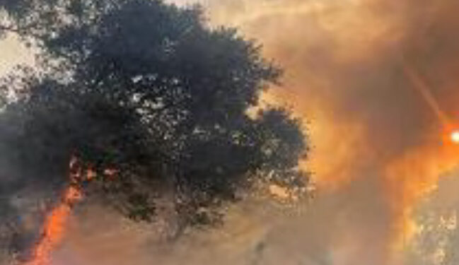 Monitoraggio ambientale in seguito a incendio a San Giuseppe Vesuviano