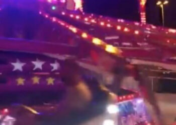 Paura a Pagani: bimba di nove anni cade da una giostra durante la festa di Sant’Alfonso