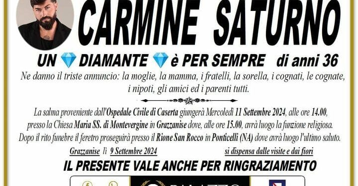 Stabilita la data dei funerali del giovane cantante neomelodico