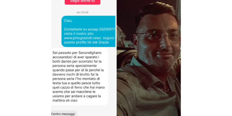 Nuove minacce contro il giornalista Pino Grazioli: scattano le denunce