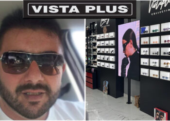 Vista Plus regala occhiali da sole anche a Pino Grazioli  con Promozione Speciale a 99,90 Euro