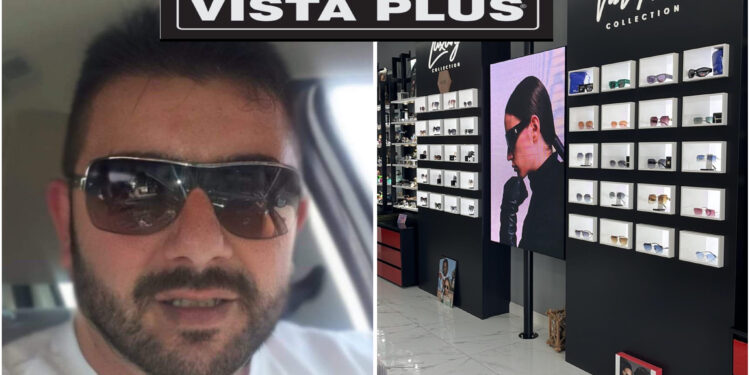 Vista Plus regala occhiali da sole anche a Pino Grazioli  con Promozione Speciale a 99,90 Euro