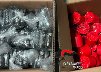 GRAGNANO: botti in un garage, tra i palazzi e i negozi. 2 persone arrestate dai Carabinieri