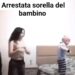Arrestata la sorella del bambino maltrattato: Violenza per un video TikTok