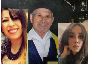 Tania e Angelita si stringono a Pino Grazioli per la dolorosa perdita