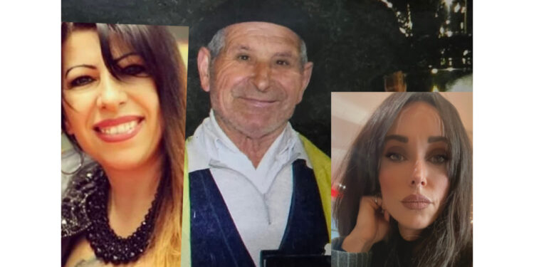 Tania e Angelita si stringono a Pino Grazioli per la dolorosa perdita