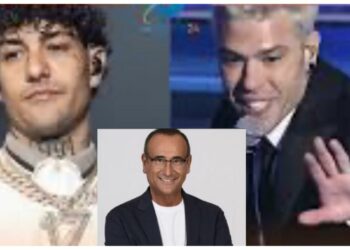 Carlo Conti: “Fedez e Tony Effe scelti per Sanremo prima del dissing”