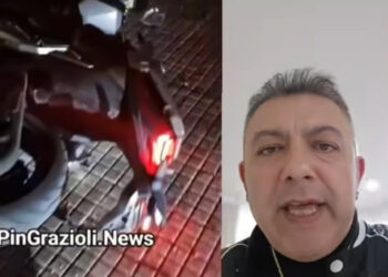 Napoli, incidente in moto: Pino Grazioli documenta la scena e chiede maggiore sicurezza