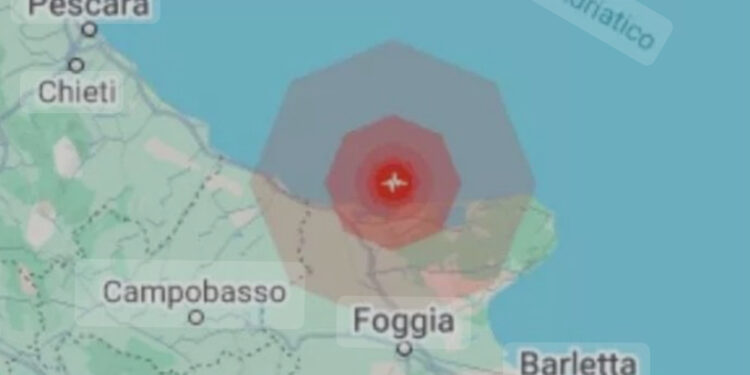 Sciame sismico sulla costa garganica: 14 scosse in 12 ore, paura tra la popolazione