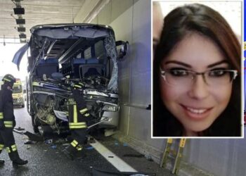 Incidente sulla Pedemontana (A36): un pullman in gita si scontra con un tir. Deceduta la maestra Domenica Russo, illesi i bambini