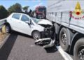 Incidente stradale sull’A30 uscita Nocera-Pagani, un ferito grave.