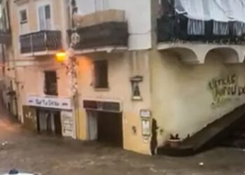 Ischia: violento nubifragio ha colpito l’isola, numerosi gli allagamenti.