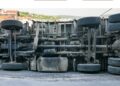 Salento: Tir carico di latte si schianta e si ribalta sulla Statale delle Calabrie.